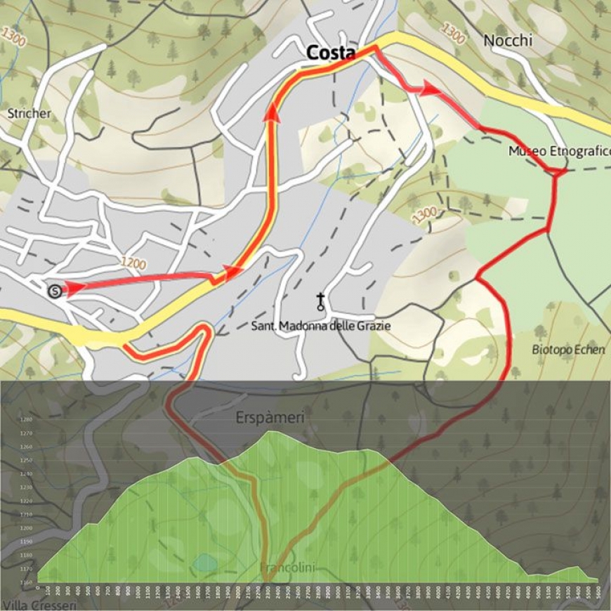 FOLGARIA - COSTA - FRANCOLINI